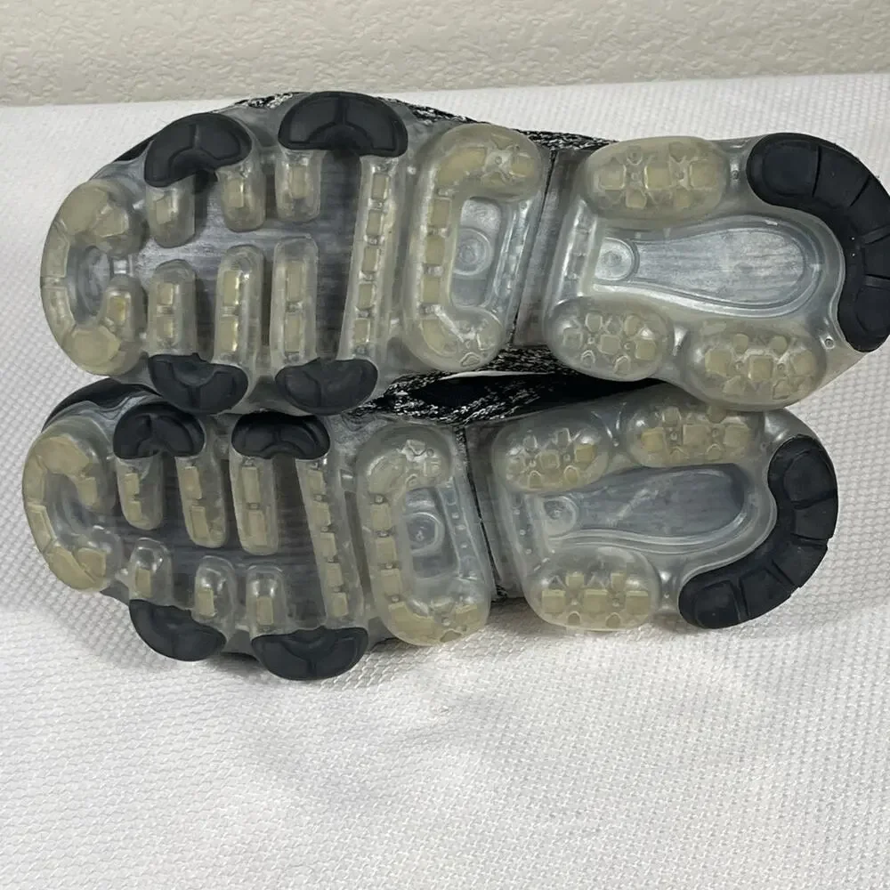 Nike‎ Air Vapormax Flyknit 3 Sneaker Women’s SZ 8.5 Black/White AJ6910-001 - Picture 12 of 13